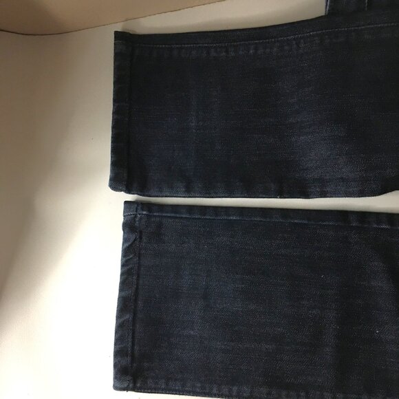 DAVID KAHN JEANS "Nikki" Straight Leg Dark Wash Premium Denim - size 28 - Picture 12 of 15